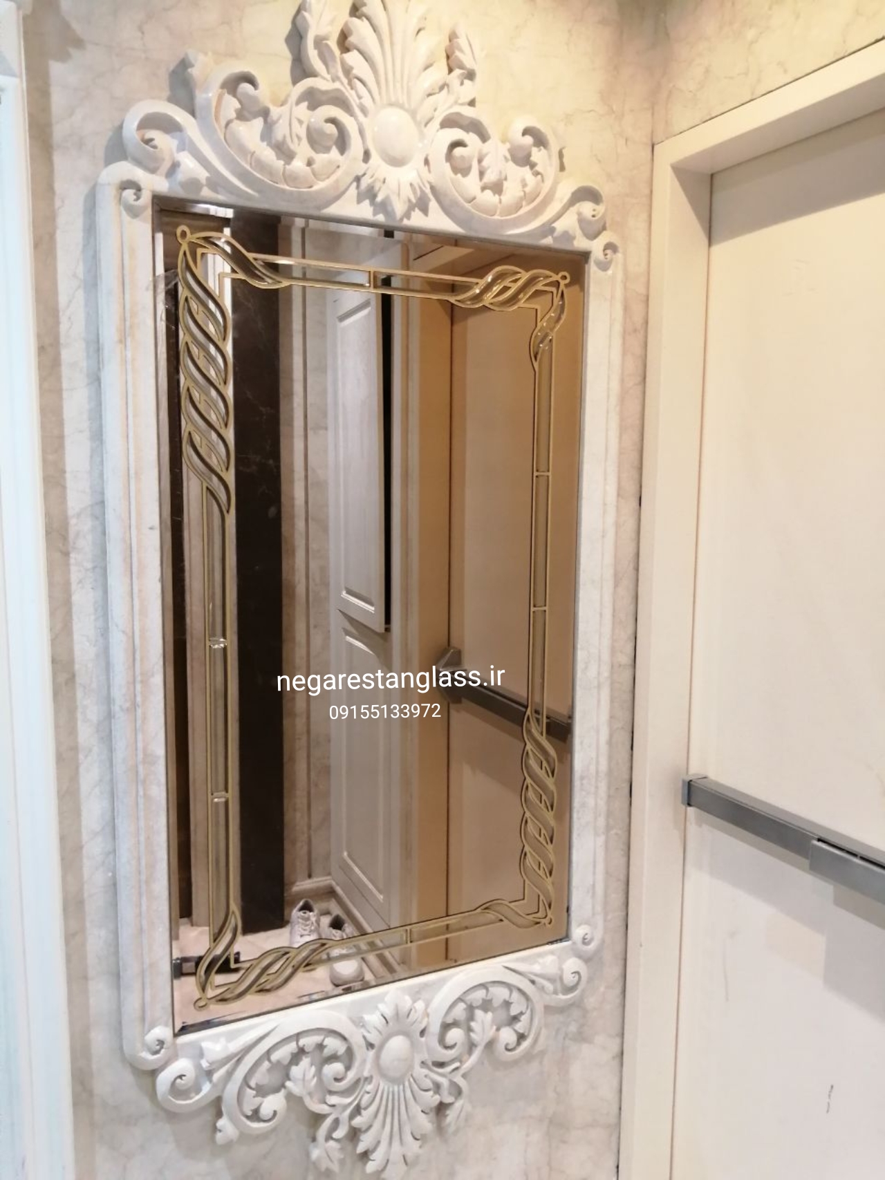 آینه آسانسور